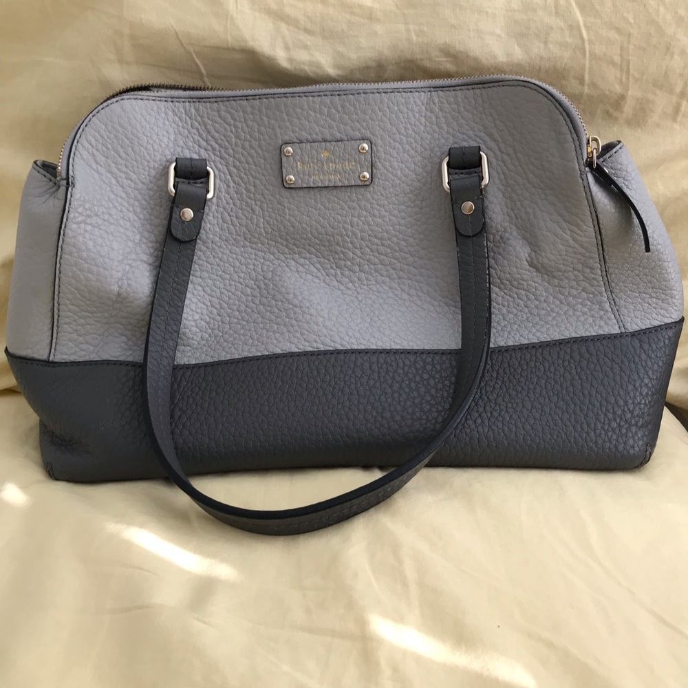 Gray Two-Tone kate spade Tote Bag